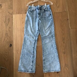 Pistola Wide Leg Jeans - Stonewashed